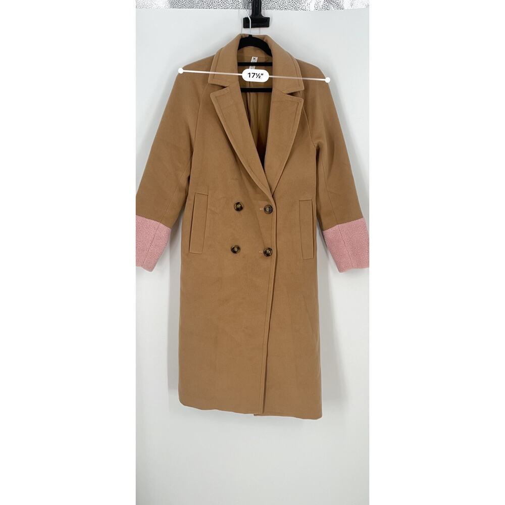 Mural Color Block Combo Coat (PA3) - Picture 5 of 11